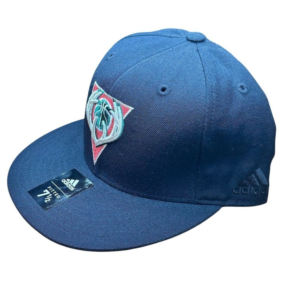 Milwaukee‎ Bucks NBA Adidas Fitted Cap Black Size 7 1/2 Unisex - Picture 4 of 8